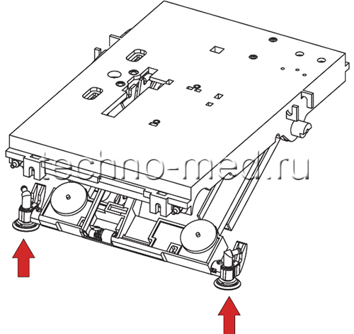 Присоски (suction cups) для медицинского принтера AGFA DRYSTAR 5302