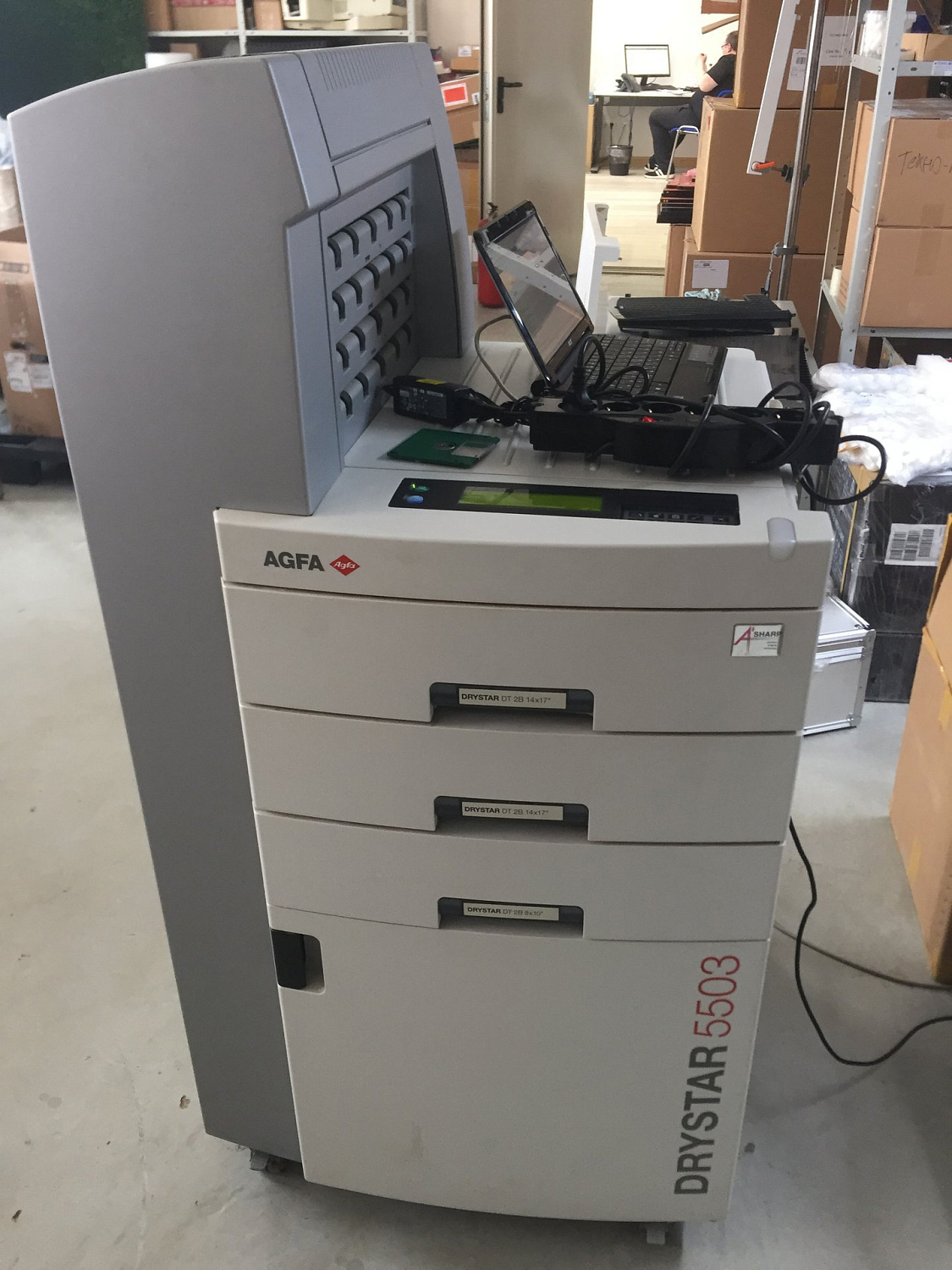 Профилактическое обслуживание аппарата AGFA Drystar 5503