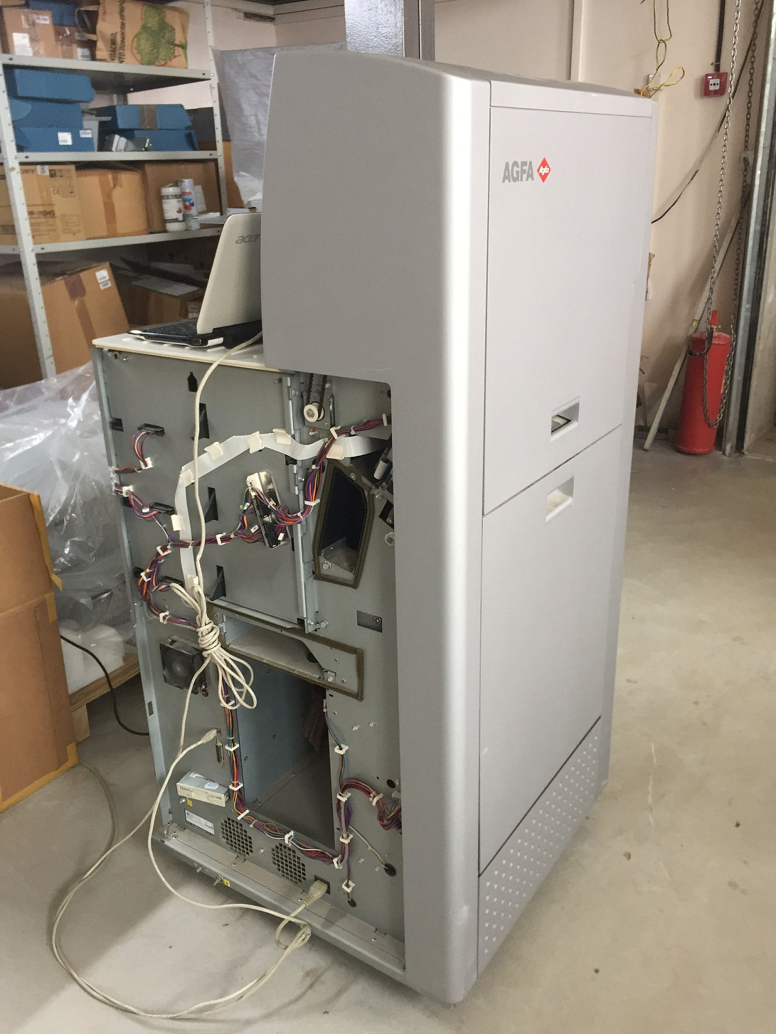 Профилактическое обслуживание аппарата AGFA Drystar 5503